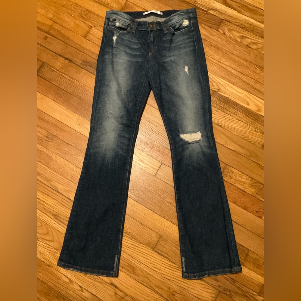 Joe’s Jeans Size 27 distressed bootcut - Provocateur fit, Phoebe color
